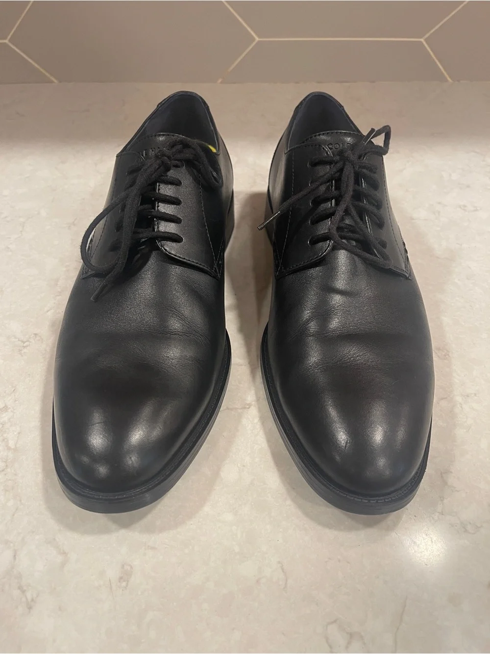 Cole Haan Men's Hawthorn Plain Oxford Black Dress Shoes I Size 9 Wedding Office